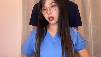 Elle Lee And Her Asian Doctor Have Intense Internal Orgasm In High Definition Video