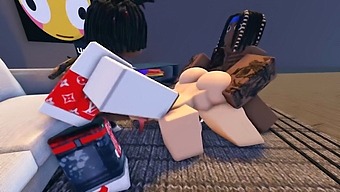Makima Gets Blacked And Gangbanged In Roblox