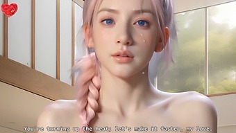 Enjoy The Thrill Of Asian Pov With Cum And Wet Tits In Uncensored Hyper-Realistic Hentai Joi