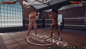 Ethan Vs Dela: A 3d Battle Of Naked Fighters