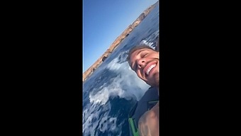 Chris Diamond Joins His Brazilian Friend For A Wild Jet Ski Ride And Intense Sexual Encounter
