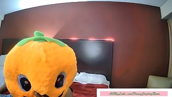 Fake Honey'S Cosplay Adventure With Mr. Pumpkin And Princess - Part 1