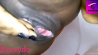 Wet Pussy Masturbation And Dildo Play Lead To Explosive Orgasm. Ruzzyde
