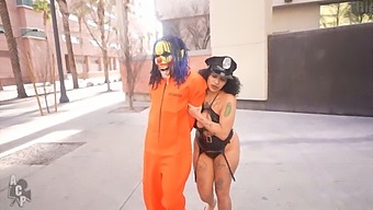 Officer Ramos Arrests Gibby The Clown For Public Indecency, Leading To Unexpected Pleasure