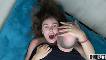 Princess Alice'S Tight Pussy Gets Filled With A Massive Cumshot In This Homemade Video