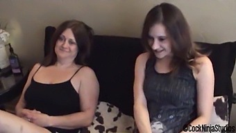 Autumn Shae And Step Sister Get Punished By Step Son In Taboo Threesome