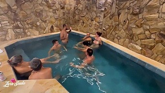 Our Friends And We Went To A Motel, Shared A Drink, And Had Passionate Sex In Various Positions On A Red And See-Through Bed