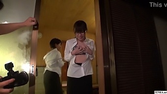 Japanese Wives Engage In An Erotic Group Encounter