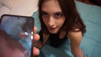 Italian Teen Step Sister'S Jealousy Leads To Intimate Photos And Oral Encounter