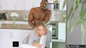 She Cheats On Her White Lover With His Muscular Black Friend